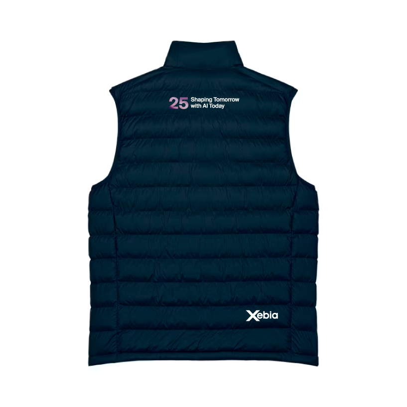 Xebia women’s body warmer French Navy