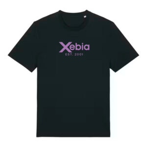 Xebia Cities unisex t-shirt Black