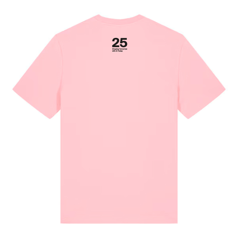 Xebia Embossed unisex t-shirt Cotton Pink