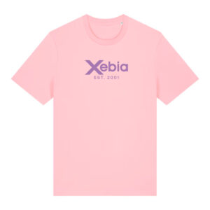 Xebia Cities unisex t-shirt Cotton Pink