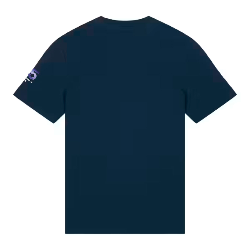 Xebia Embossed unisex t-shirt French Navy