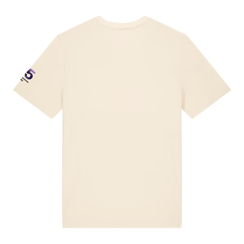 Xebia Embossed unisex t-shirt Natural Raw