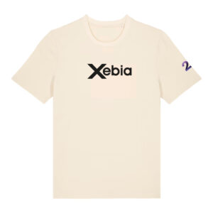 Xebia unisex t-shirt Natural Raw