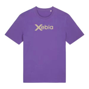 Xebia unisex t-shirt Purple Love