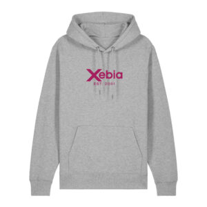 Xebia Cities hoodie Heather Grey
