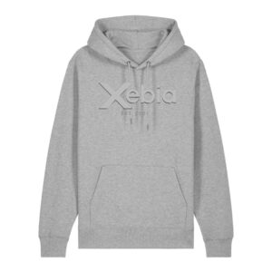 Xebia Embossed hoodie Heather Grey