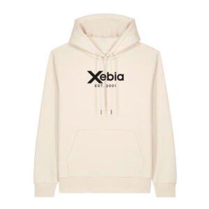 Xebia hoodie Natural Raw