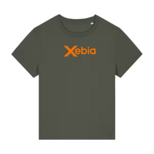 Xebia women's t-shirt Khaki