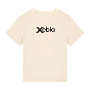 Xebia women's t-shirt Natural Raw
