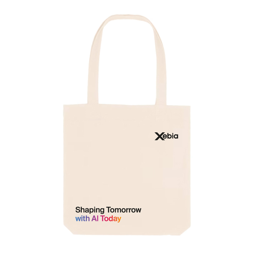 Xebia Tote Bag Natural Raw