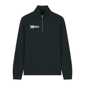 Xebia sweatshirt quarter-zip Black