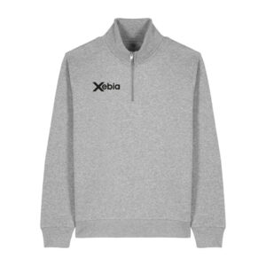 Xebia sweatshirt quarter-zip Heather Grey