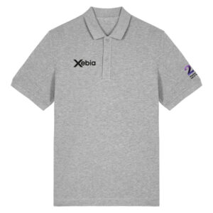 Xebia Prepster unisex Polo Heather Grey